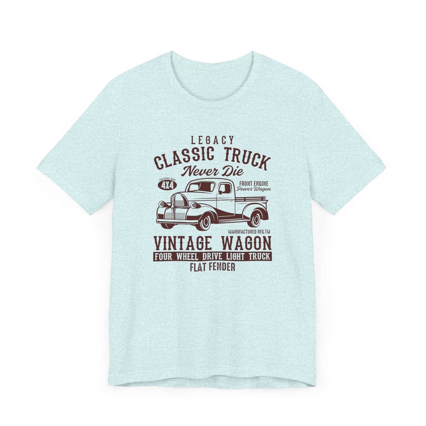 Legacy Classic Truck Never Die - Unisex Jersey Short Sleeve Tee