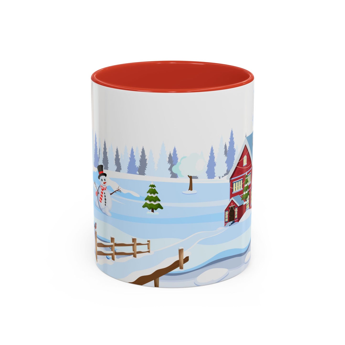 Winter Day Outside - Accent Coffee Mug (11, 15oz) - 10453