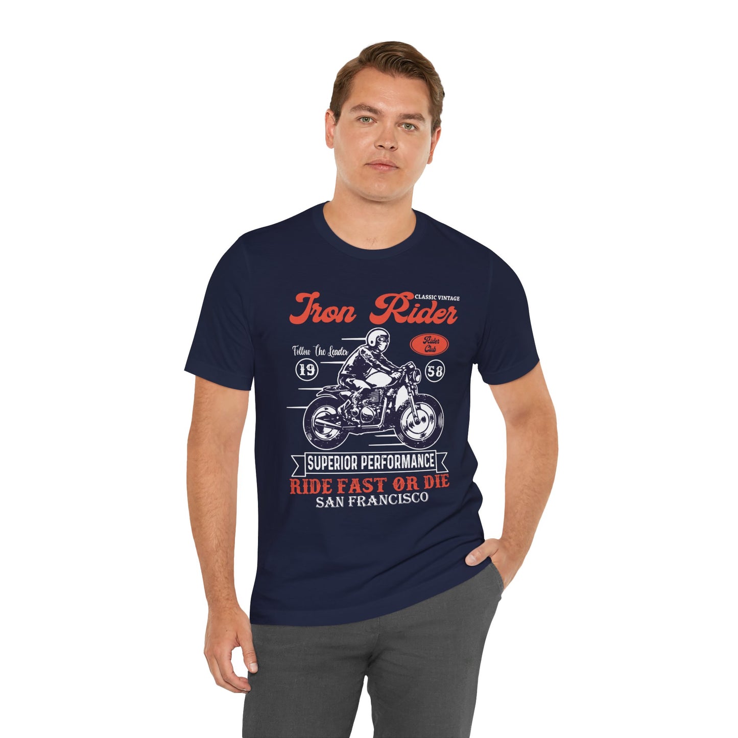 Iron Rider, Superior Performance - Unisex Jersey Short Sleeve Tee - 13209