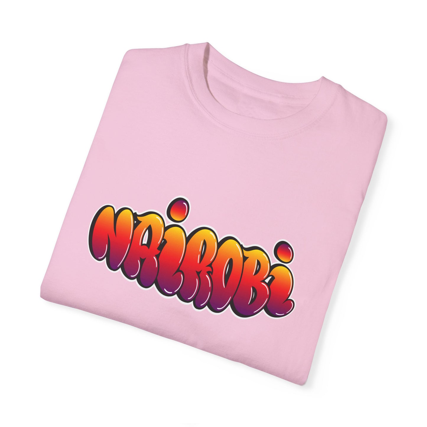 Nairobi Graphic T-Shirt - Unisex Garment-Dyed Tee - 12181
