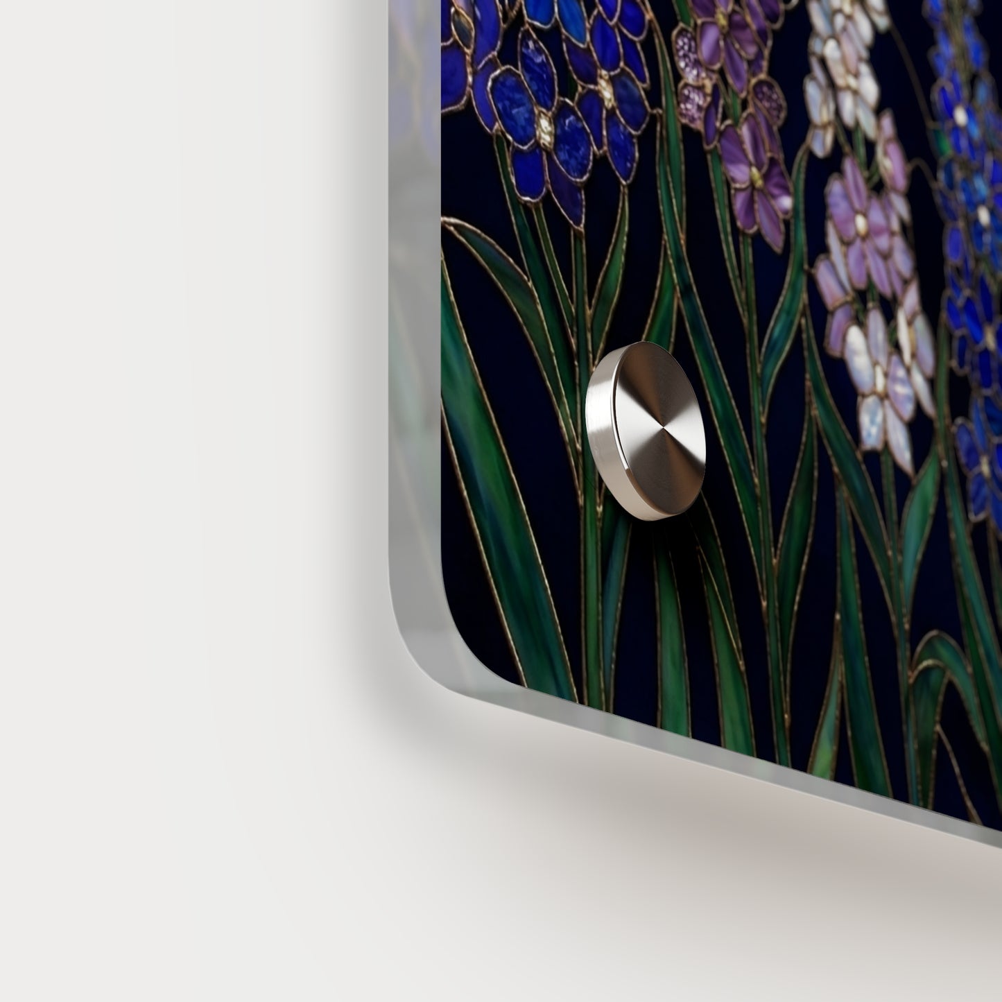 Larkspur Floral Acrylic Wall Art — 14605