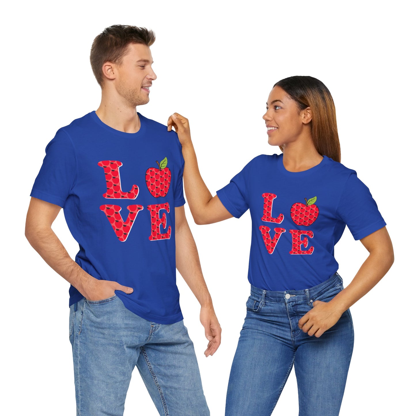 Teacher: LOVE - Unisex Jersey Short Sleeve Tee