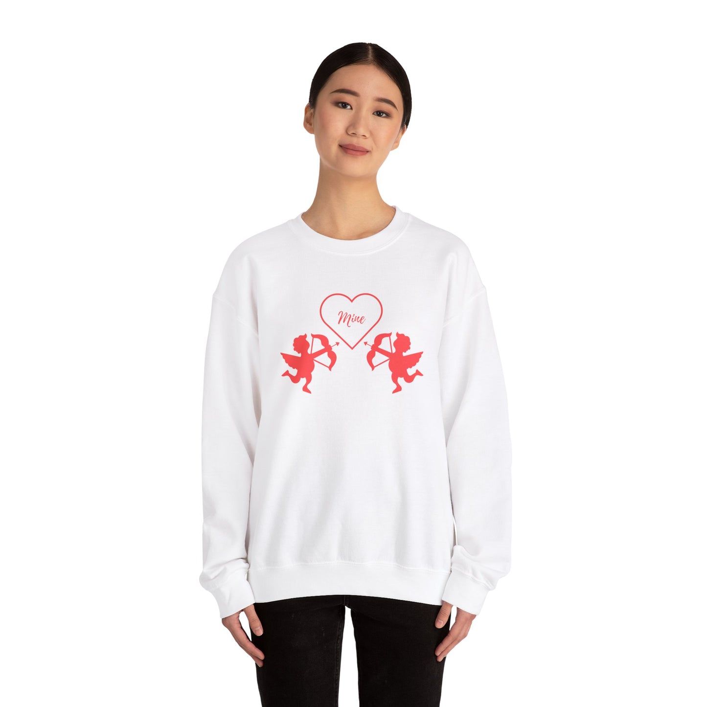 Angels, Mine - Unisex Heavy Blend™ Crewneck Sweatshirt - 11551