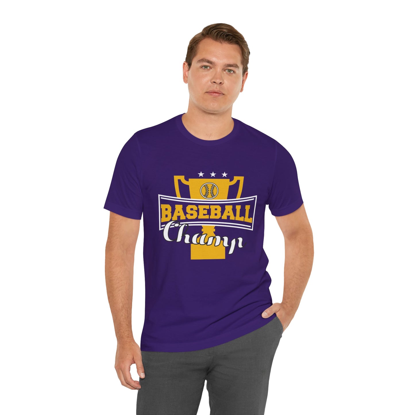 Baseball Champ - Unisex Jersey Short Sleeve Tee