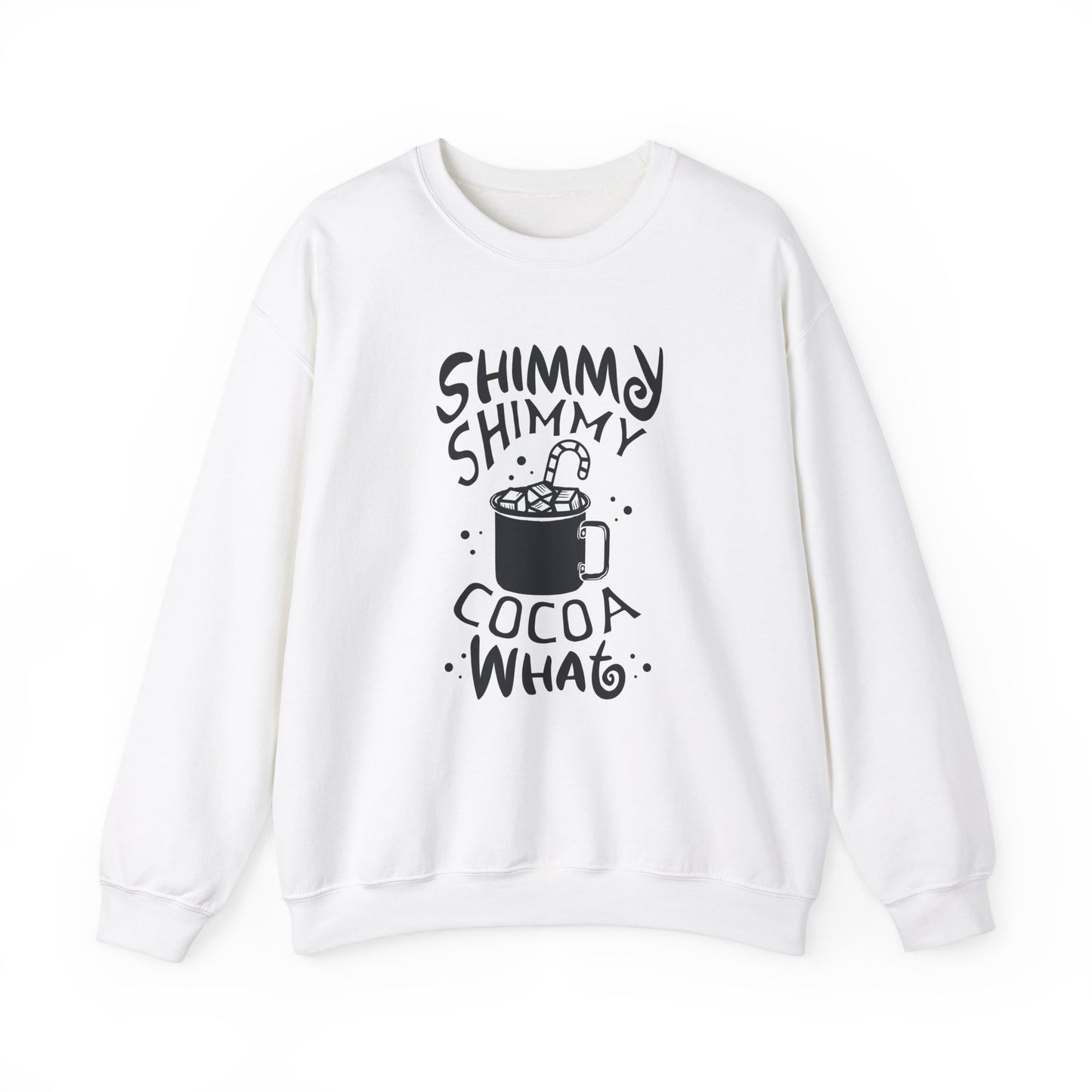 Shimmy Shimmy Cocoa What - Unisex Heavy Blend™ Crewneck Sweatshirt