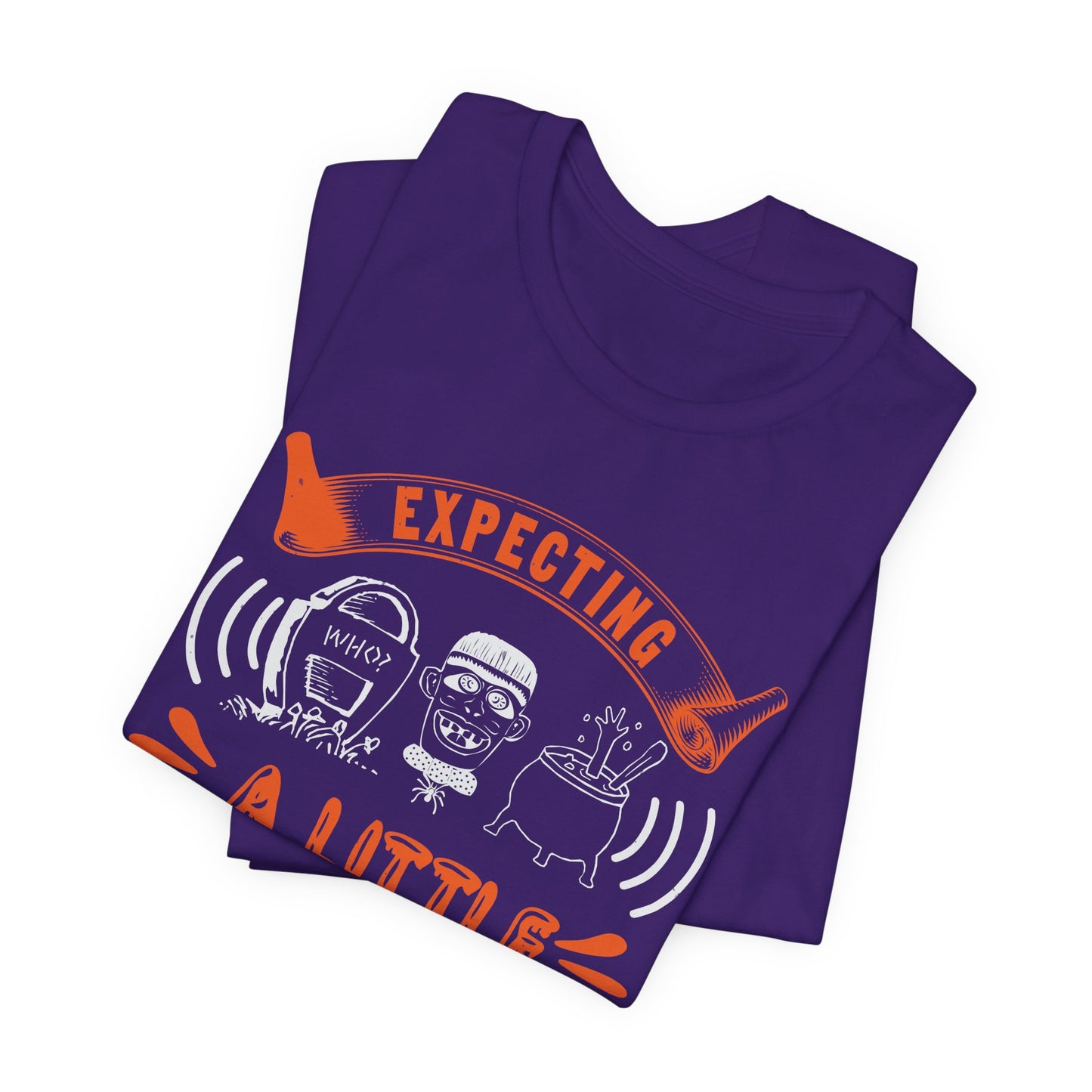 Expecting a Little Pumpkin - Unisex Jersey Short Sleeve Tee