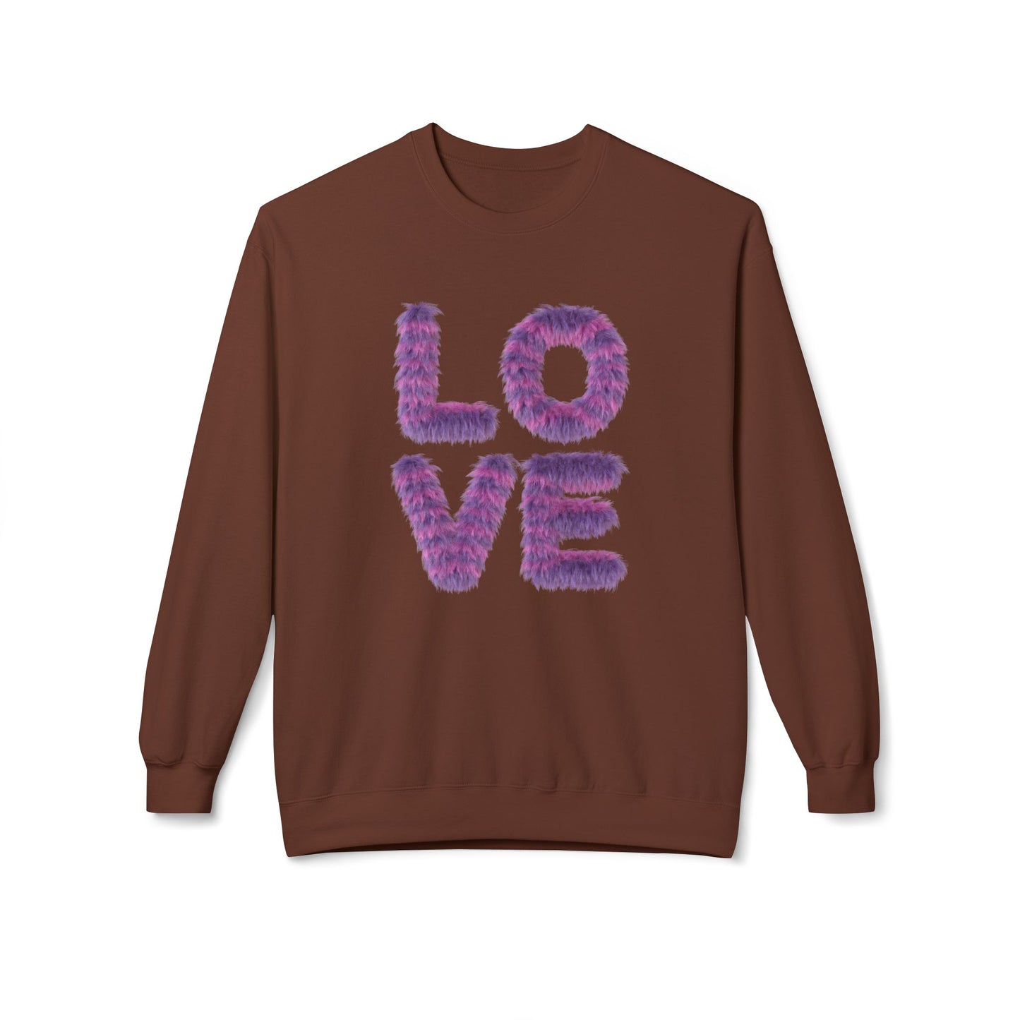 Love - Unisex Midweight Softstyle Fleece Crewneck Sweatshirt - 11558