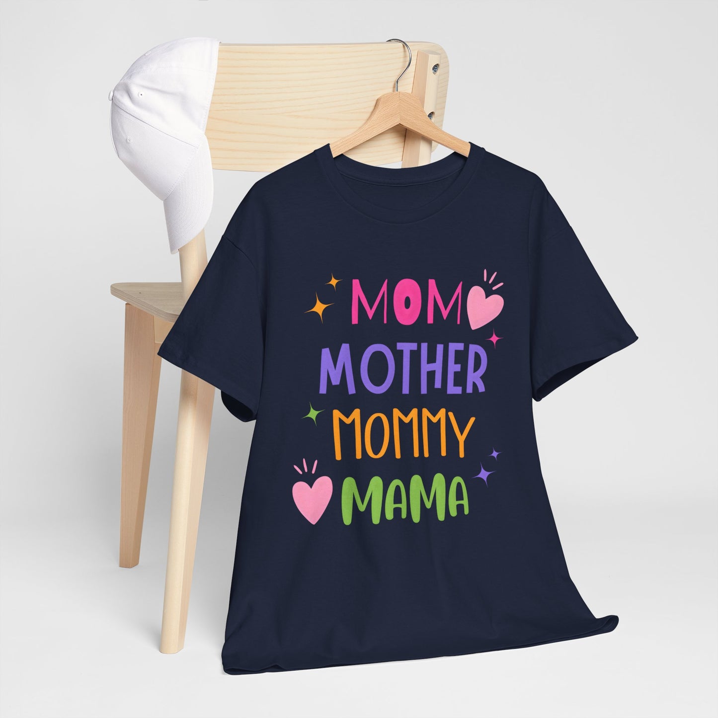Colorful Mom Mama T-Shirt – Cute Mother’s Day Gift Tee - 14873