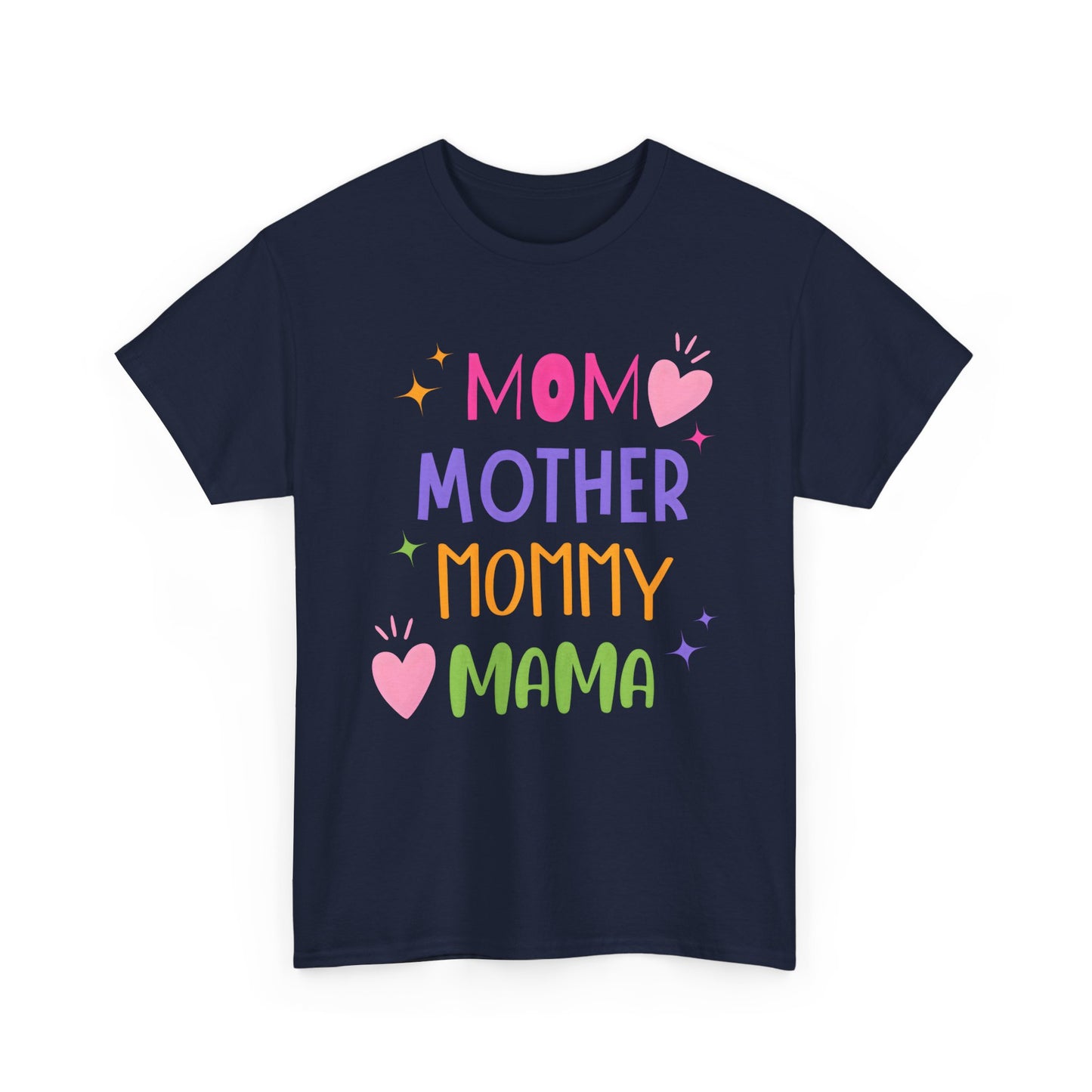 Colorful Mom Mama T-Shirt – Cute Mother’s Day Gift Tee - 14873
