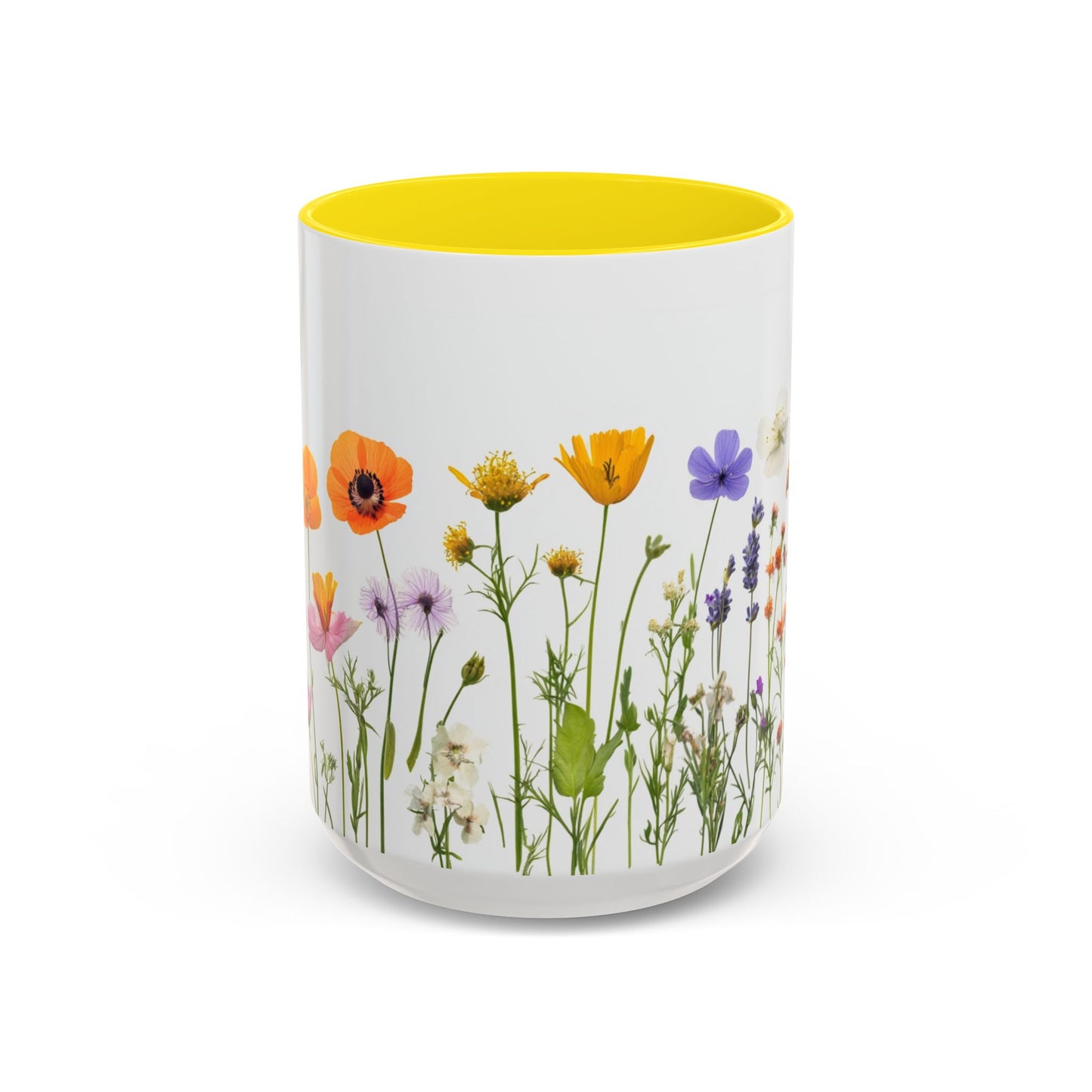 Wild Flowers - Accent Coffee Mug (11, 15oz) - 10401