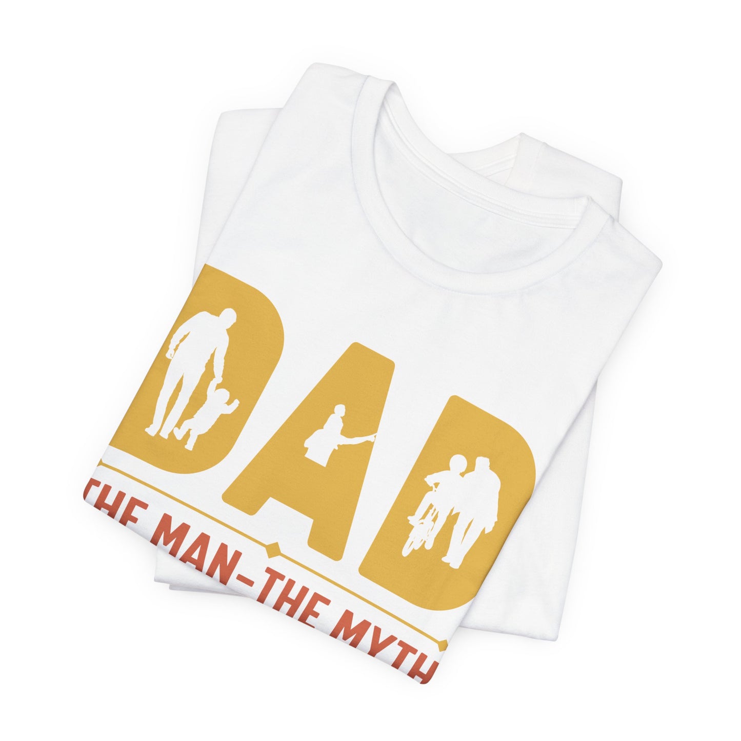 Dad, The Man, The Myth, The Legend - Unisex Jersey Short Sleeve Tee