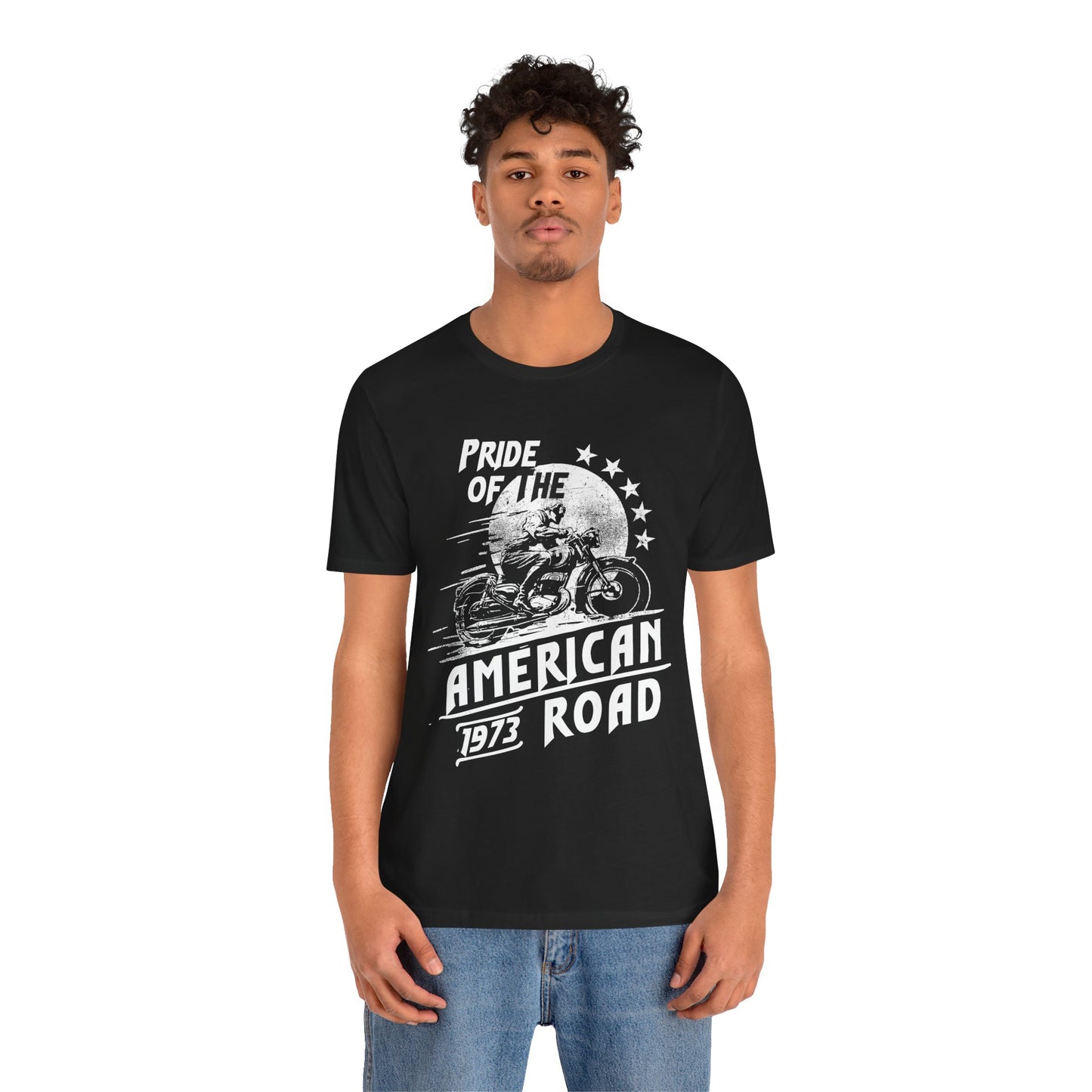 Pride Of The American Road - Unisex Jersey Short Sleeve Tee - 13404