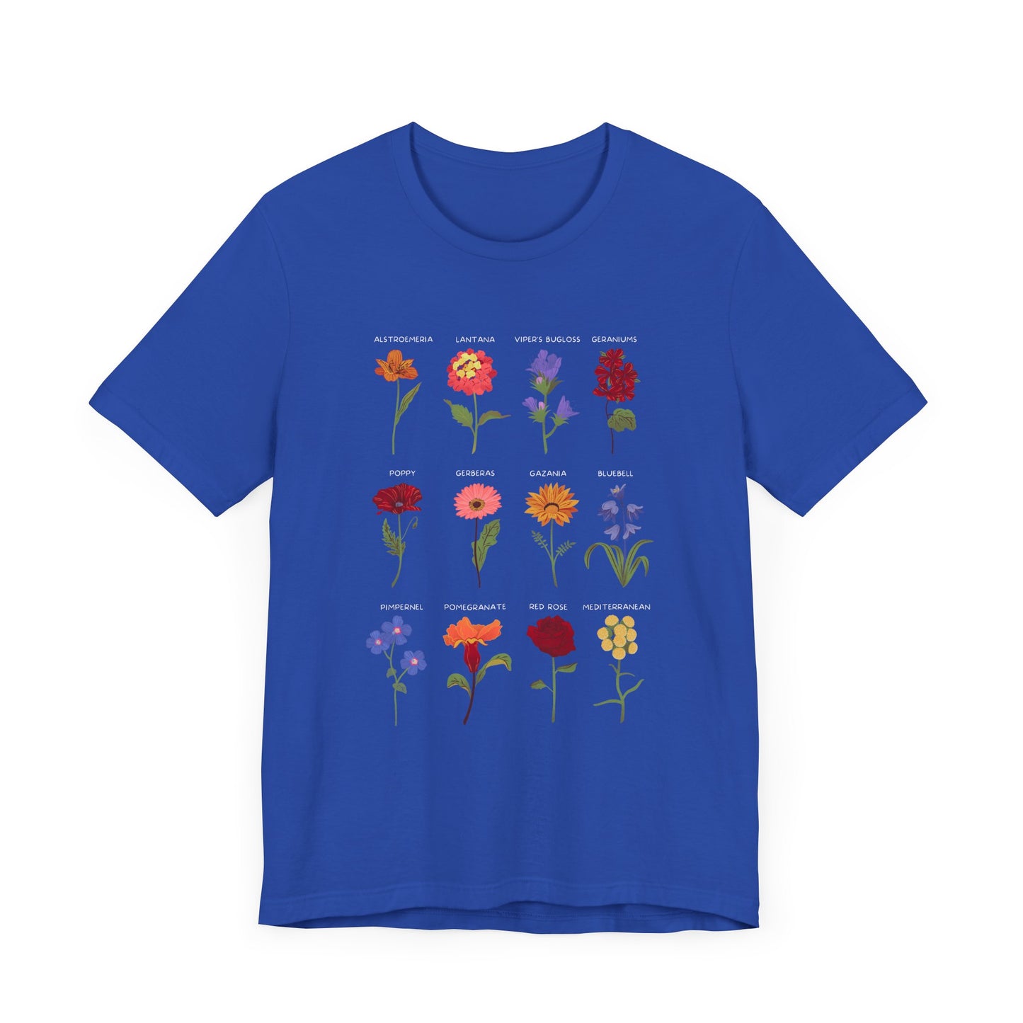 Summer Flowers - Unisex Jersey Short Sleeve Tee - 11568