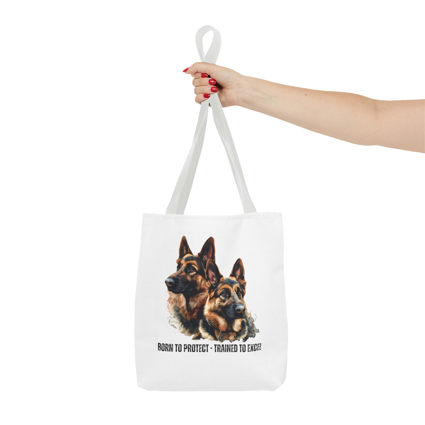 German Shepherds: Born to Protect - Tote Bag