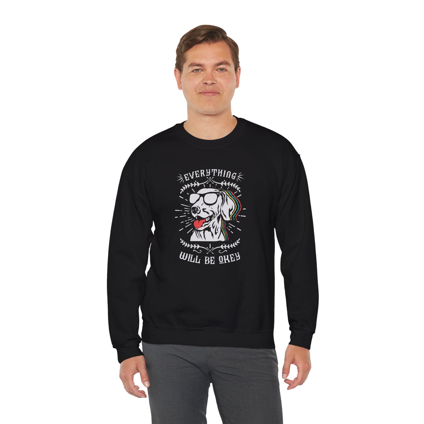 Everything Will Be Ok - Unisex Heavy Blend™ Crewneck Sweatshirt