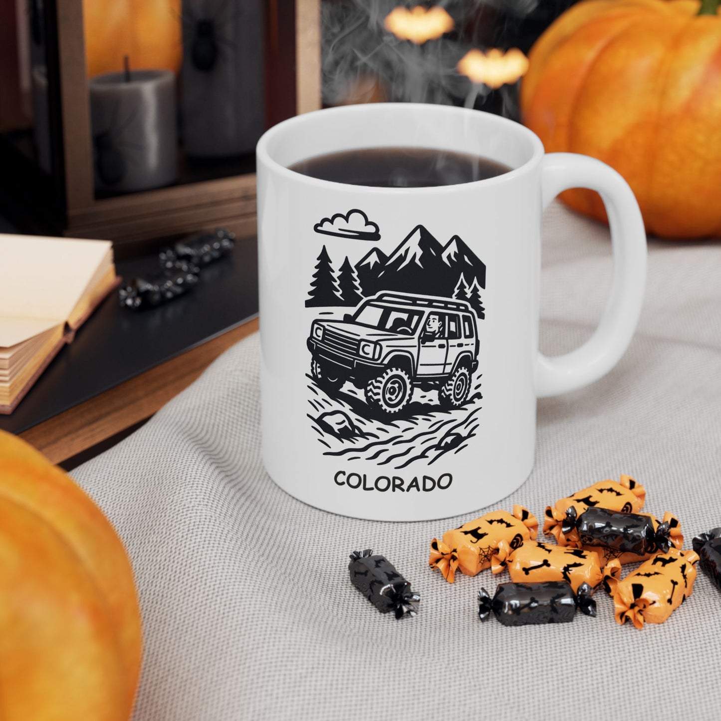 "Colorado: Where ‘off-roading’ is just the way we get to work." Ceramic Mug  - 13509
