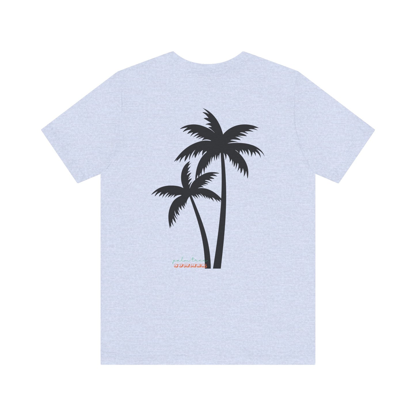 Summer, Palm Tree - Unisex Jersey Short Sleeve Tee