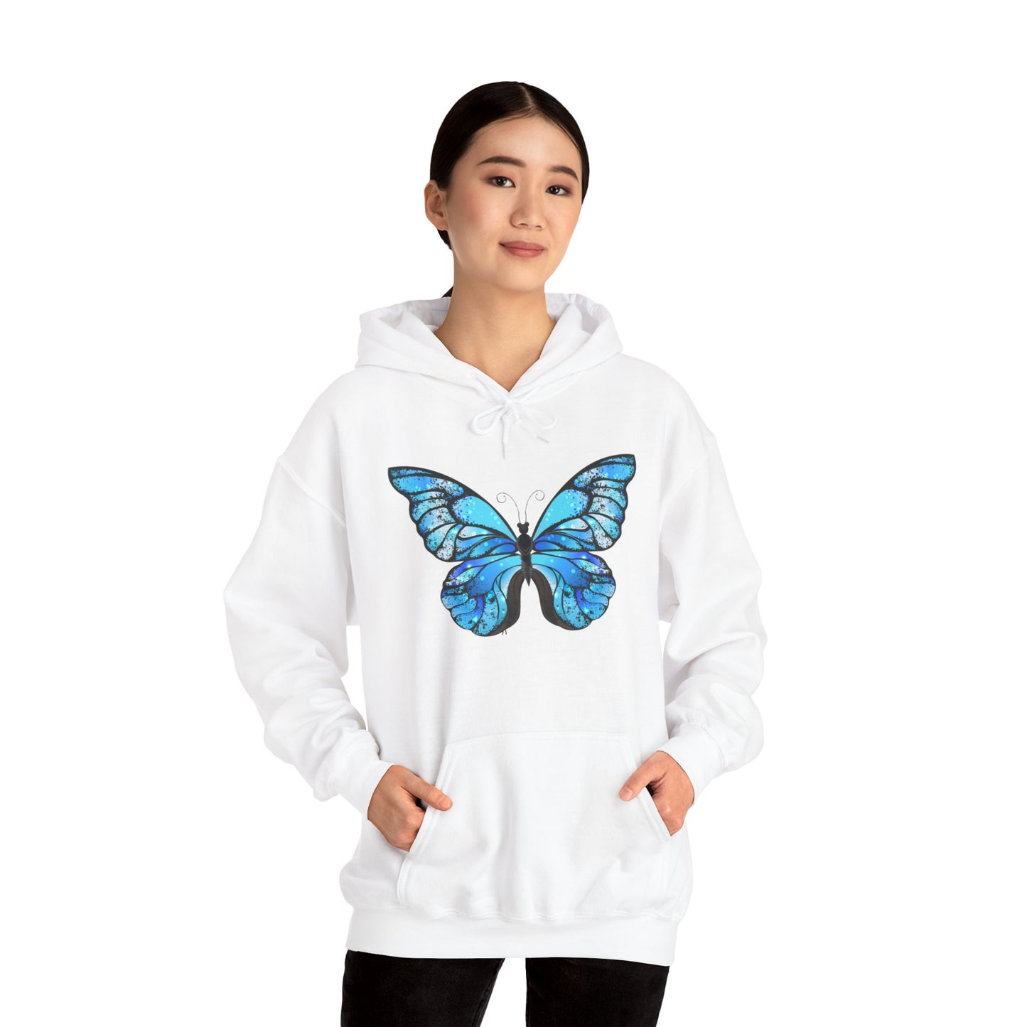 Butterfly - Unisex Heavy Blend™ Hooded Sweatshirt