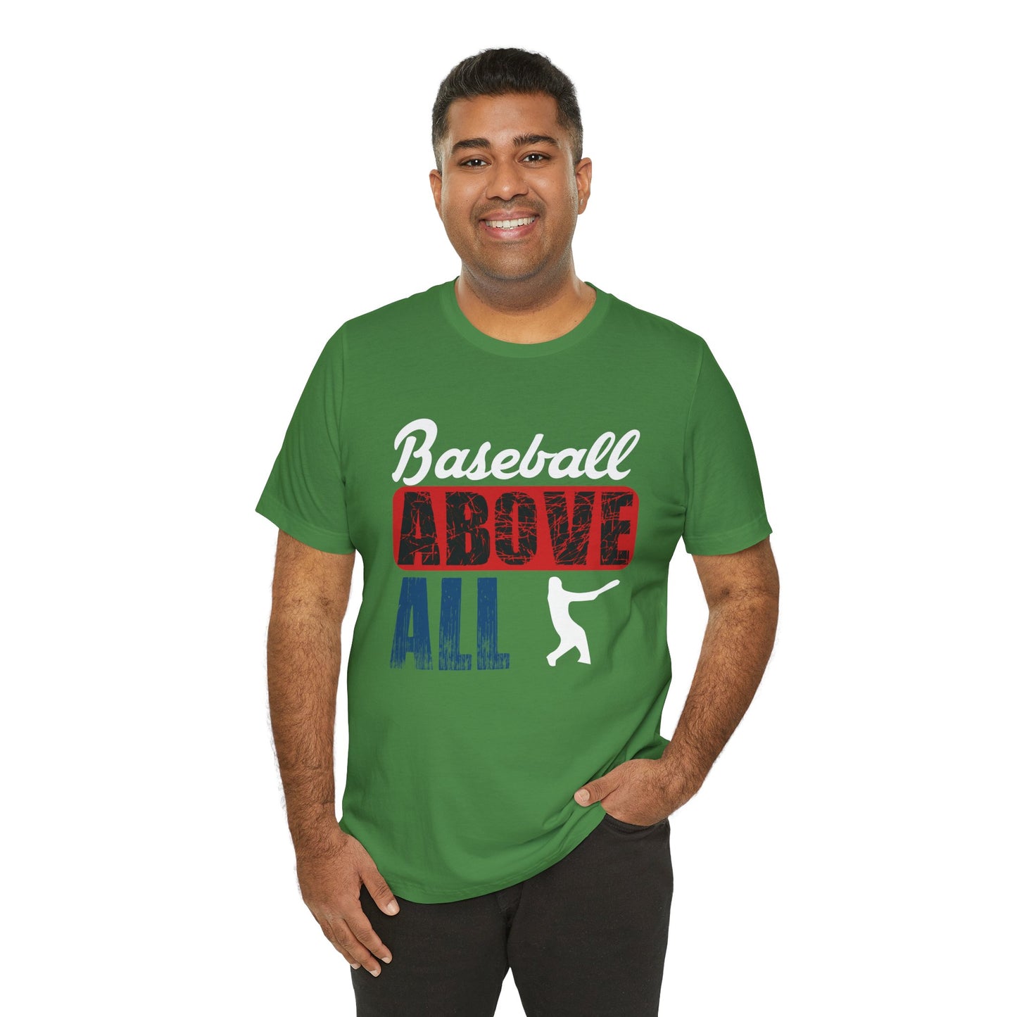 Baseball: Above All - Unisex Jersey Short Sleeve Tee - 13870