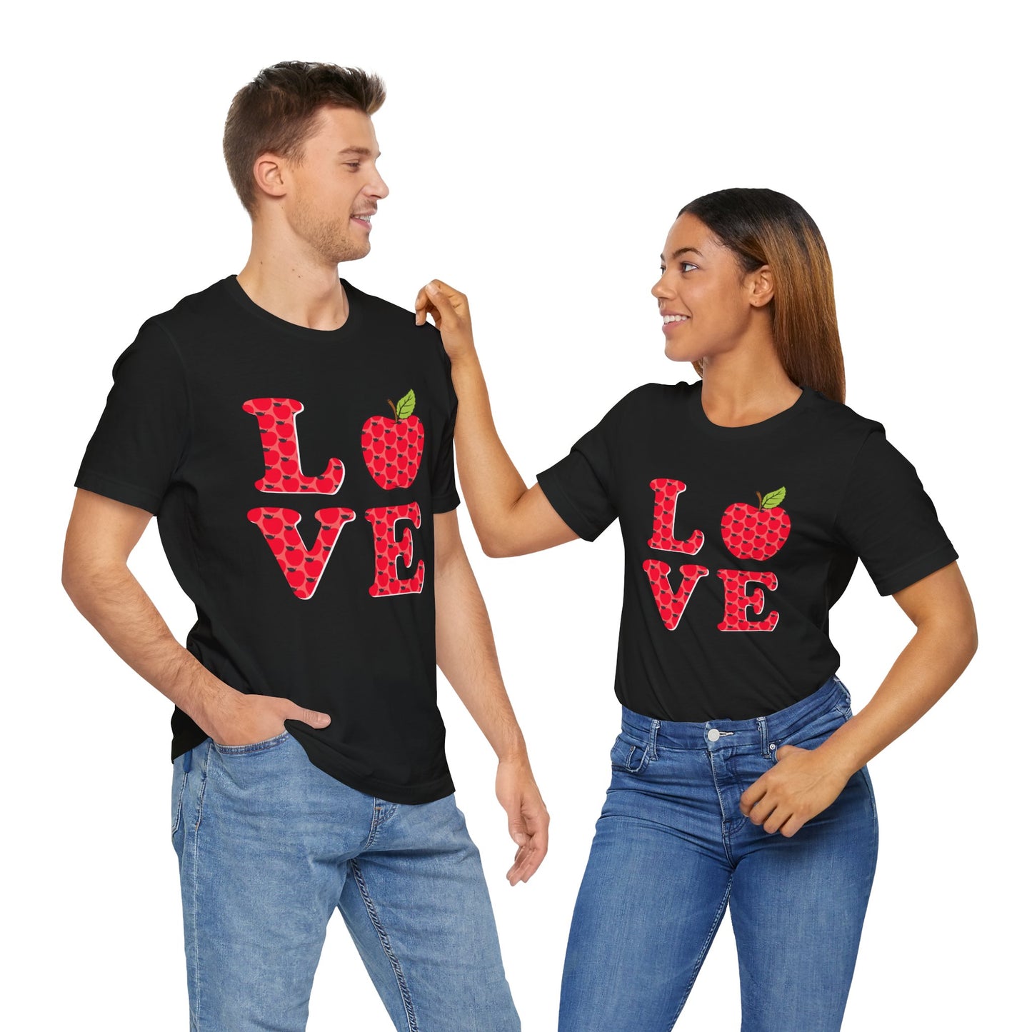 Teacher: LOVE - Unisex Jersey Short Sleeve Tee