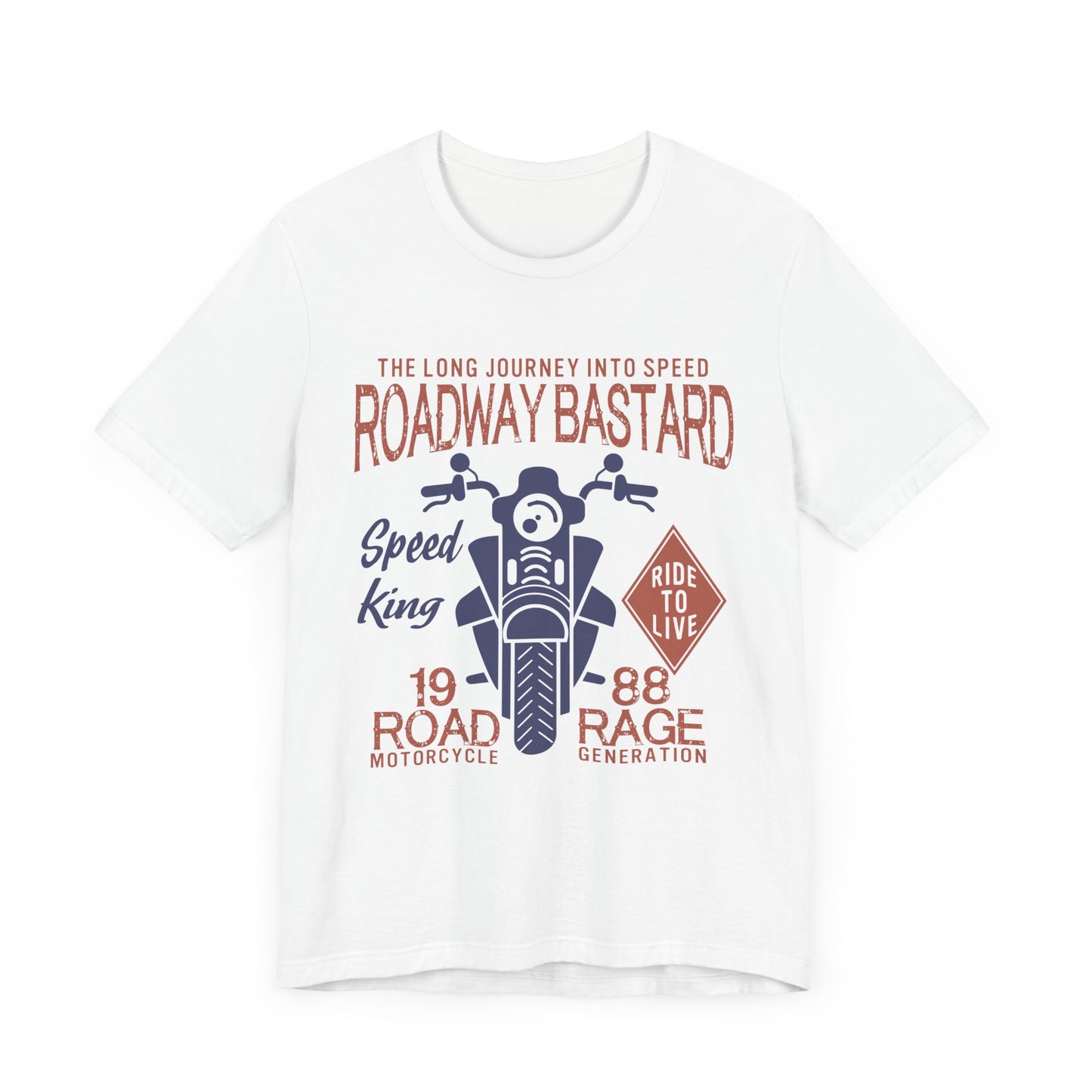 Roadway Bastard - Unisex Jersey Short Sleeve Tee - 13150