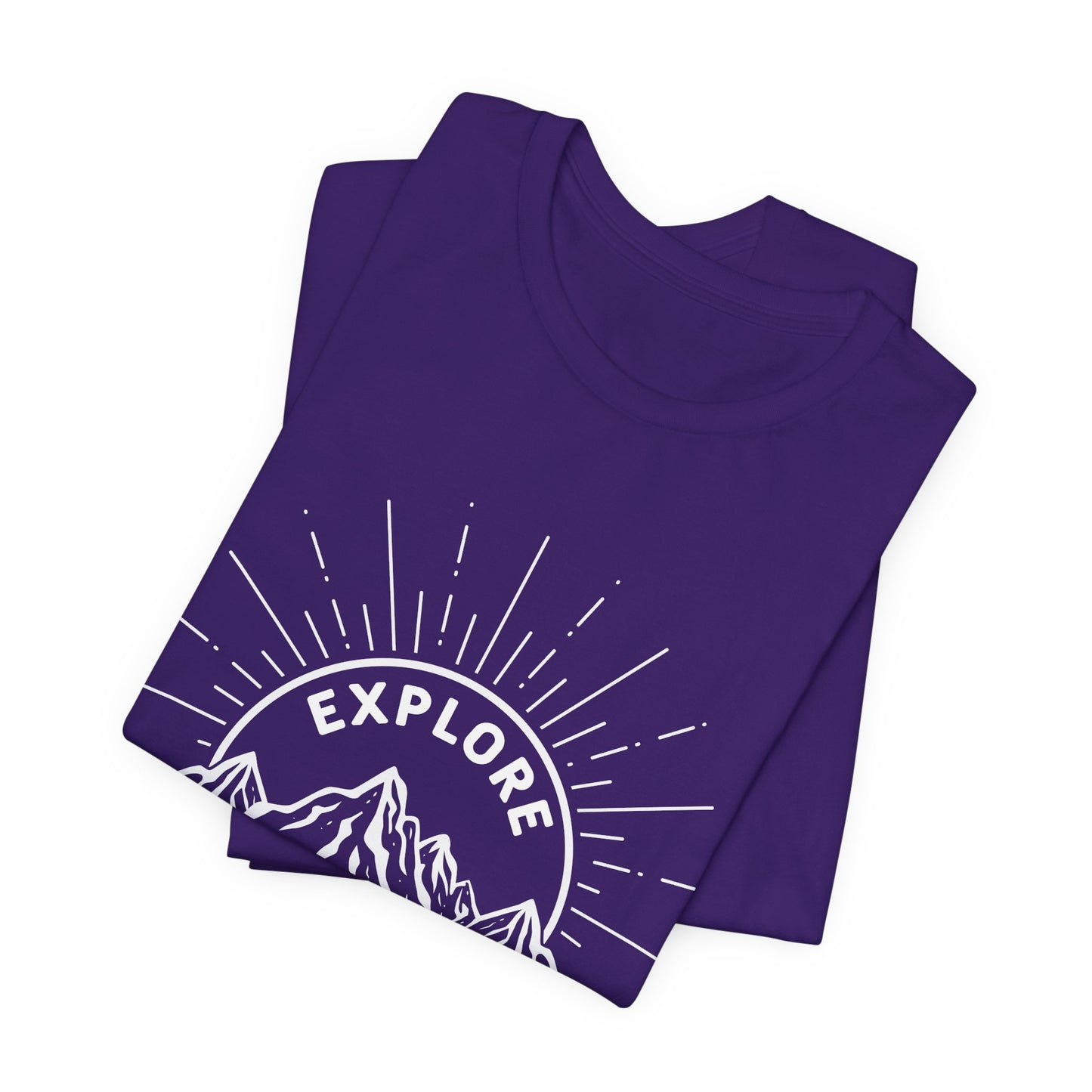 Camping: Explore - Unisex Jersey Short Sleeve Tee - 12640