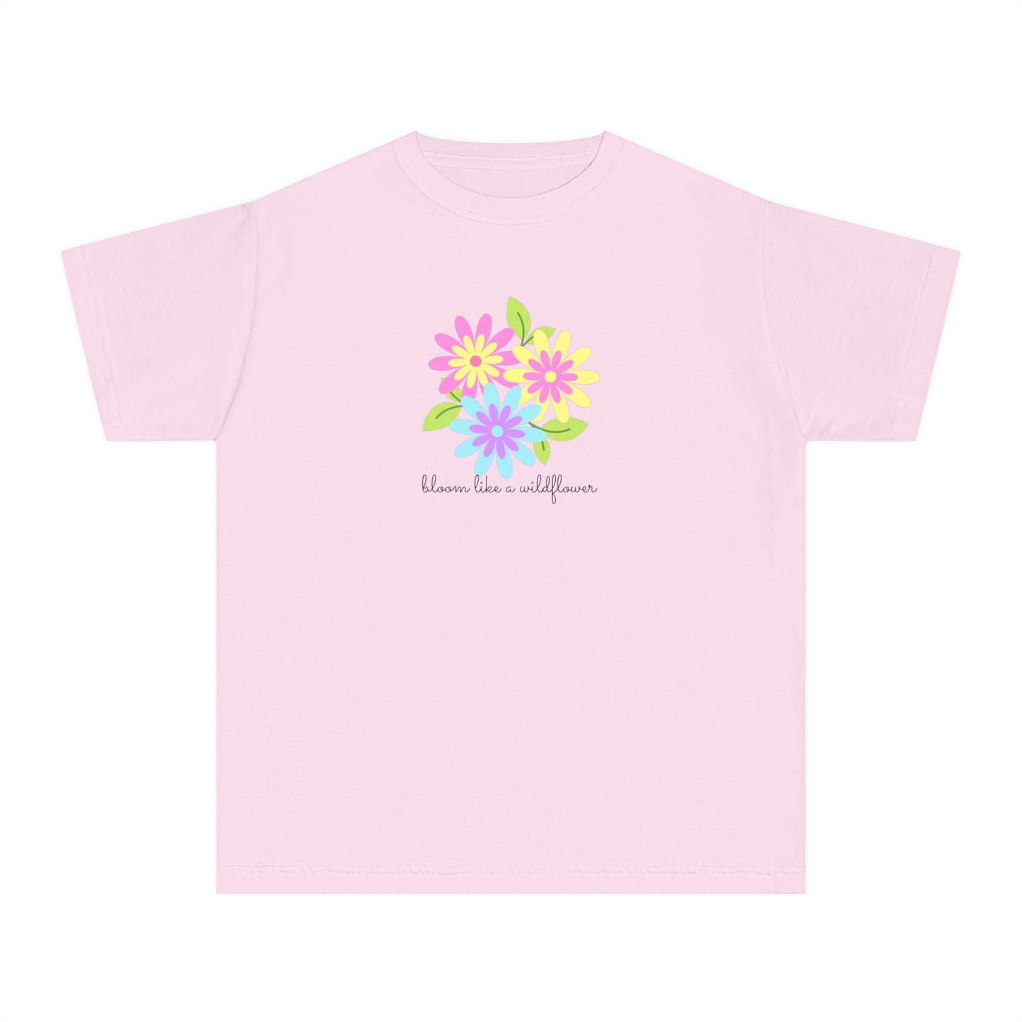 Bright Flower Youth Midweight Tee