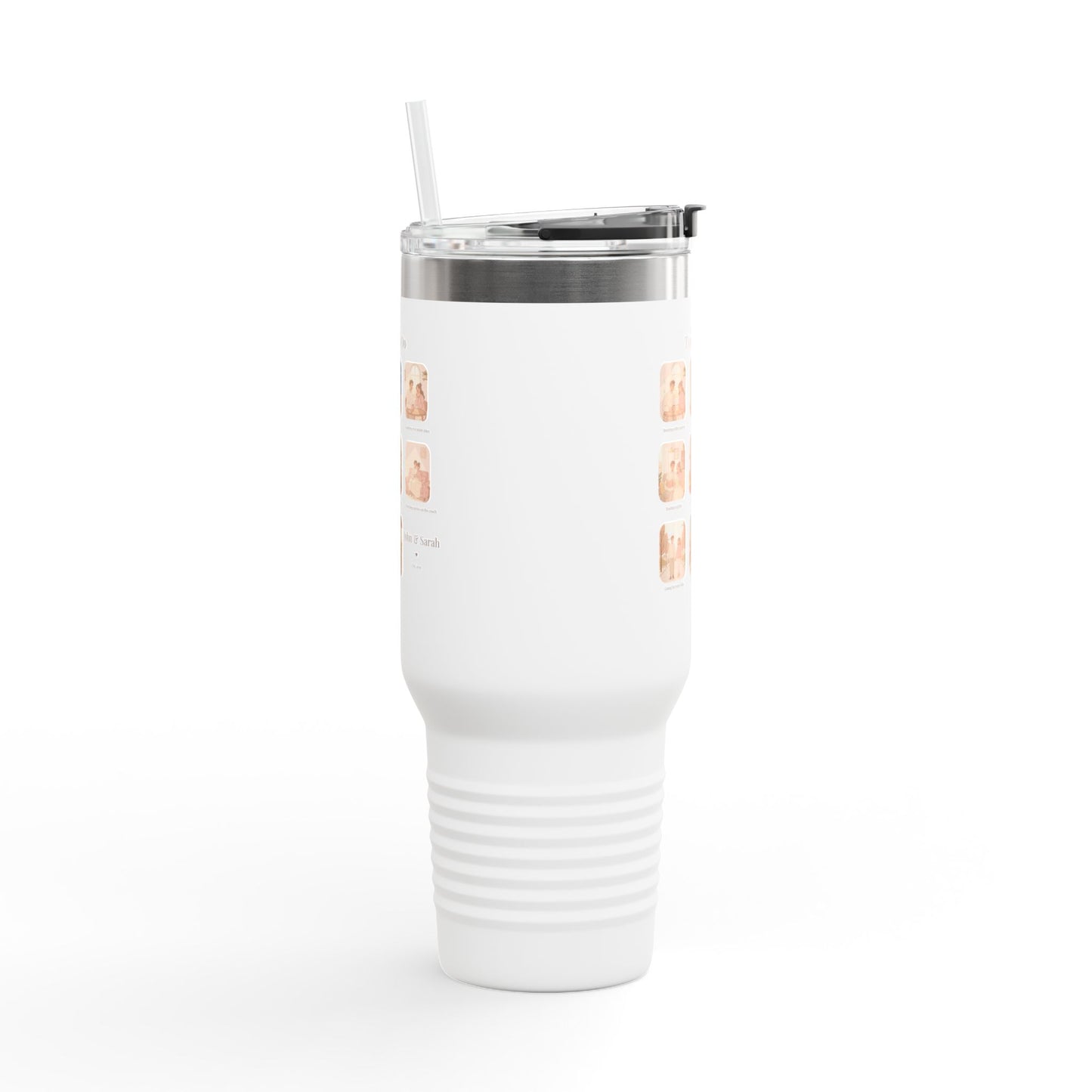 Our Favourite Things to Do Together – Personalised Valentine’s 40oz Insulated Travel Tumbler - 14713