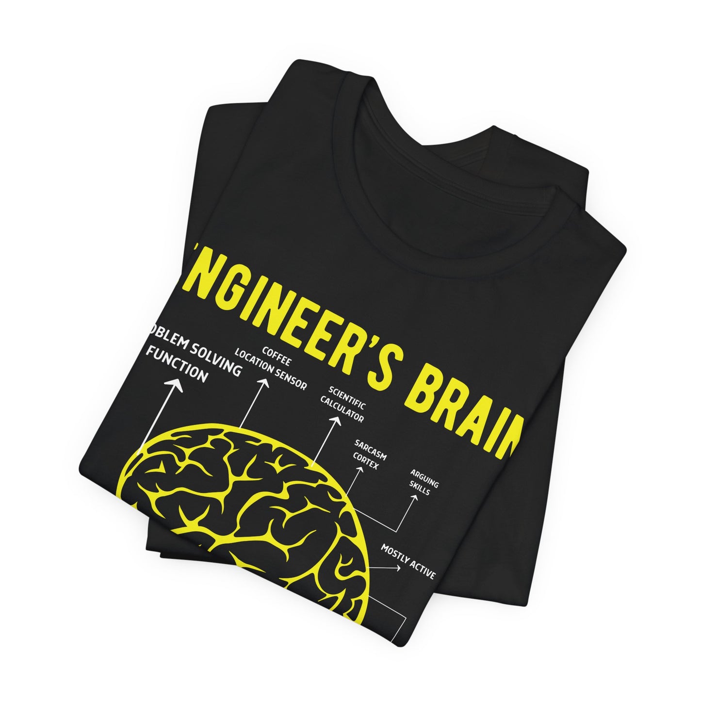 Engineer's Brain - Unisex Jersey Short Sleeve Tee - 13536