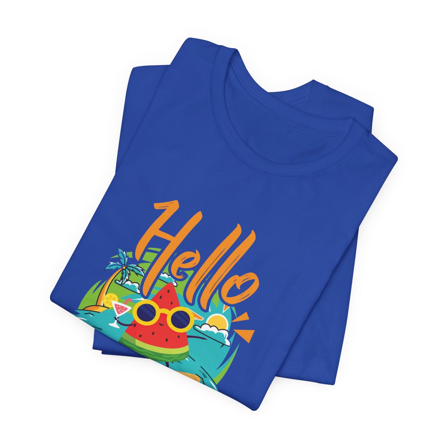 Hello Summer - Unisex Jersey Short Sleeve Tee