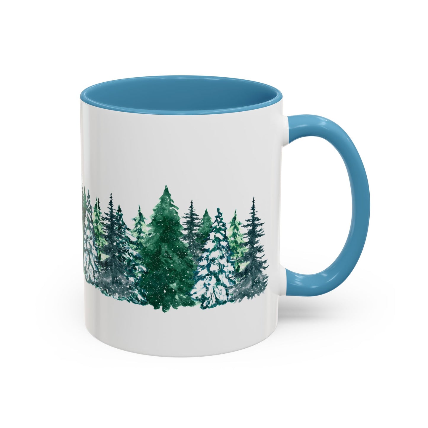 Winter Trees - Accent Coffee Mug (11, 15oz) - 10855