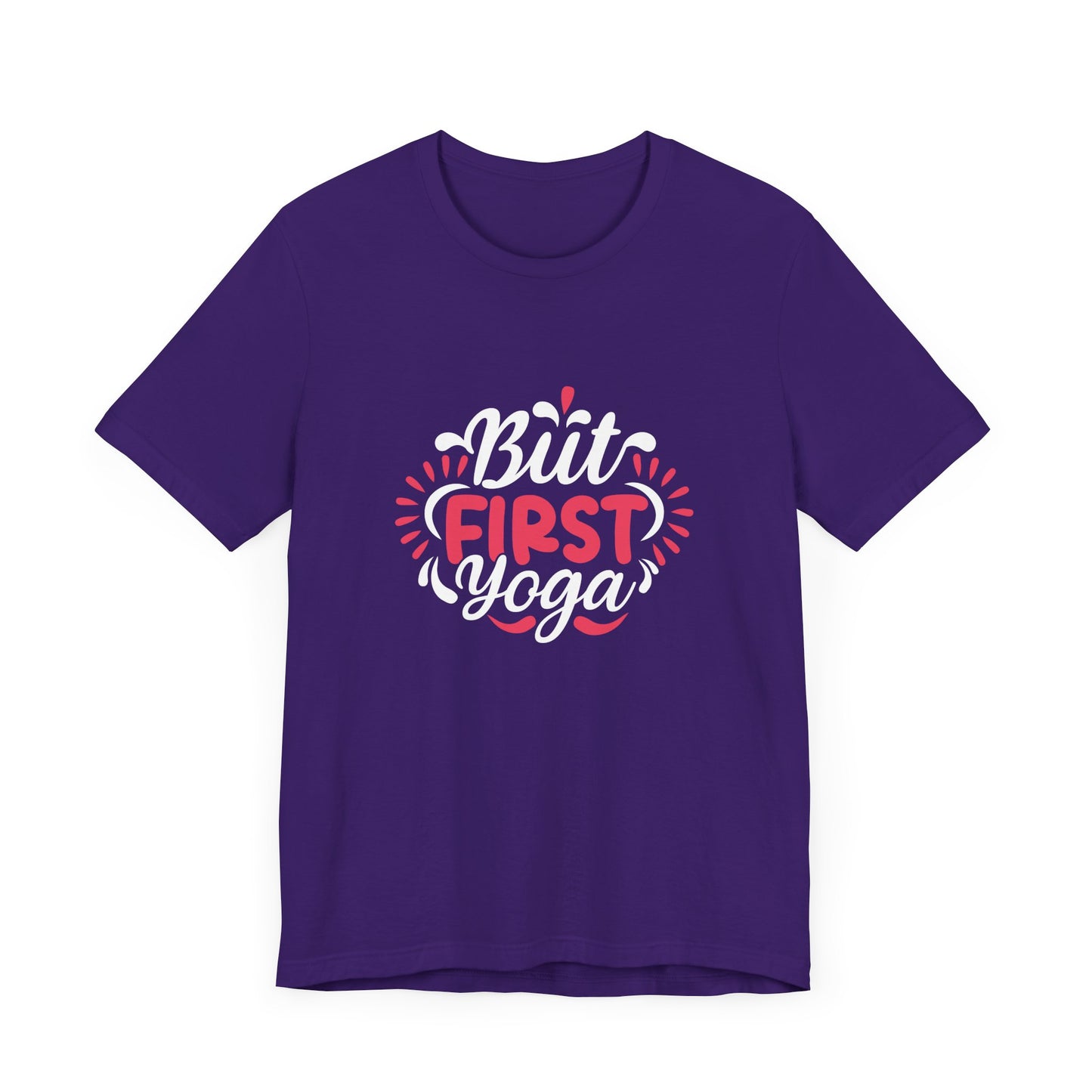 But First Yoga - Unisex Jersey Short Sleeve Tee - 12423