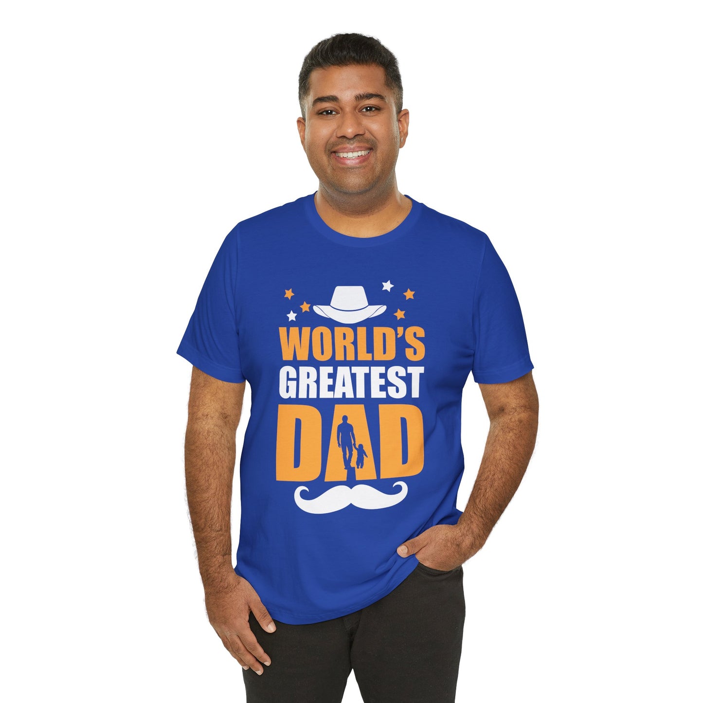 World's Greatest Dad - Unisex Jersey Short Sleeve Tee - 13740