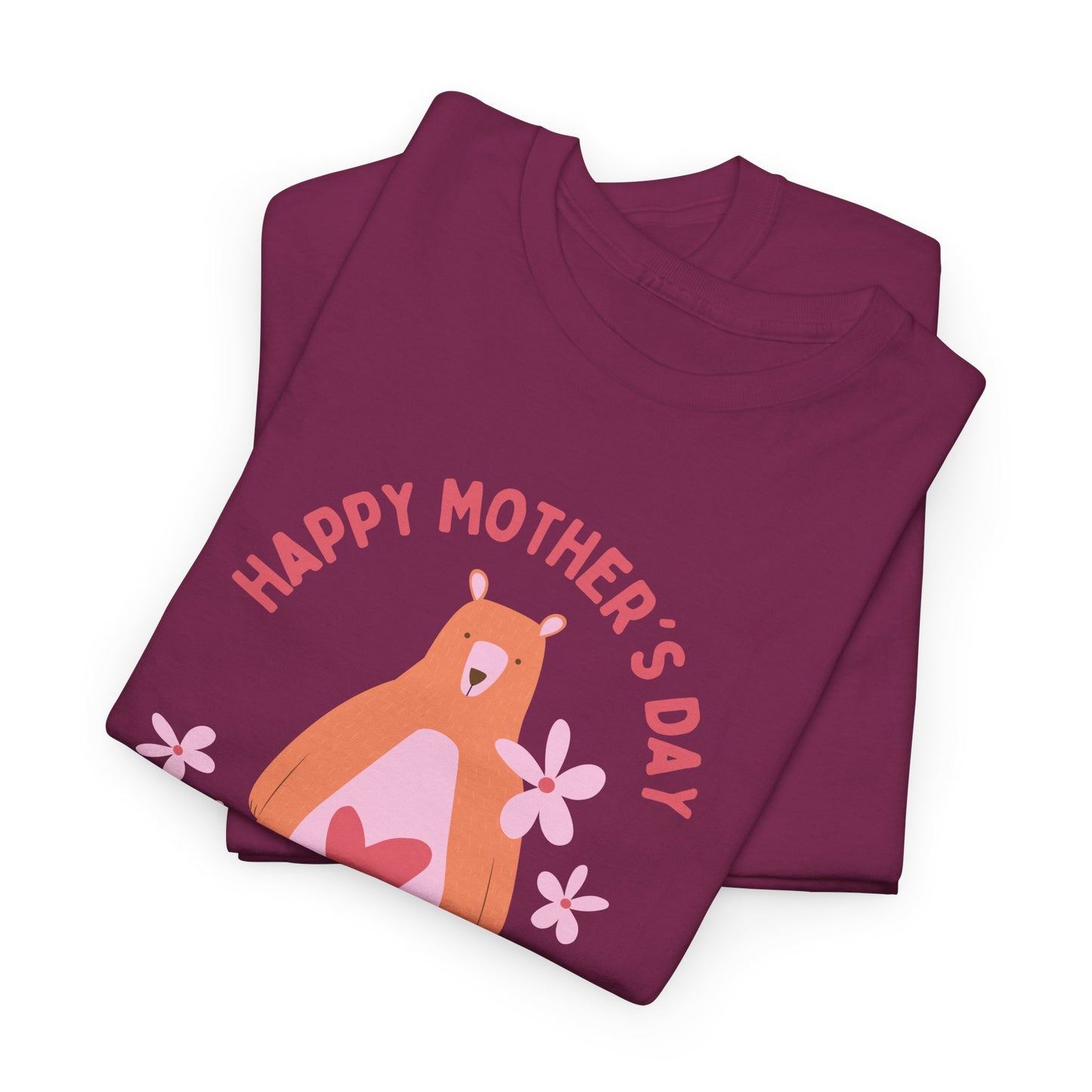 Mama Bear, Love From Jamie & Anna, Names Customizable - Unisex Heavy Cotton Tee - 11775