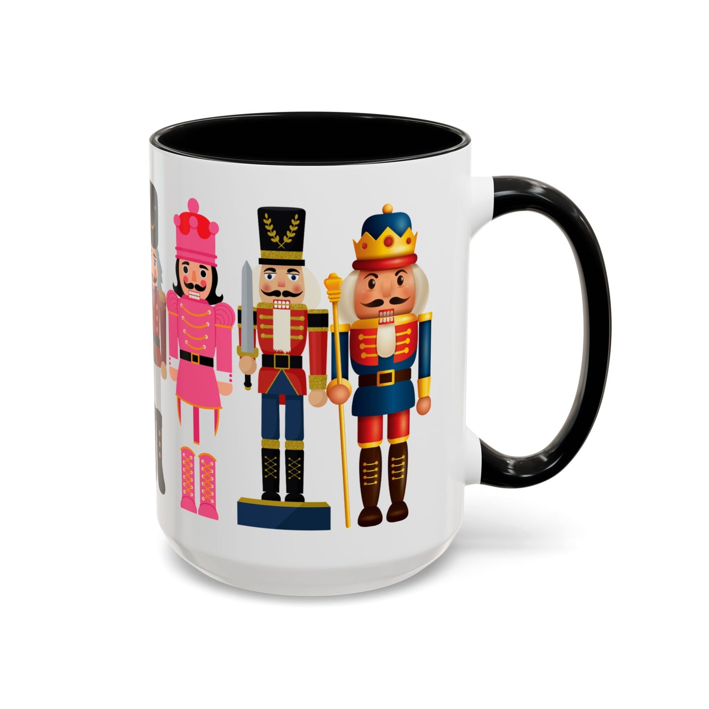 Christmas Nutcrackers - Accent Coffee Mug (11, 15oz) - 10361