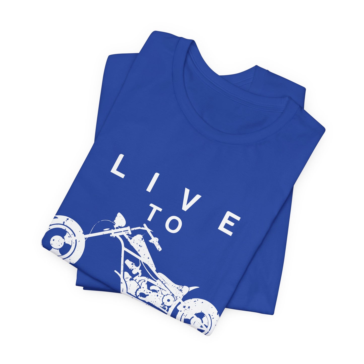 Live To Ride - Unisex Jersey Short Sleeve Tee - 13210