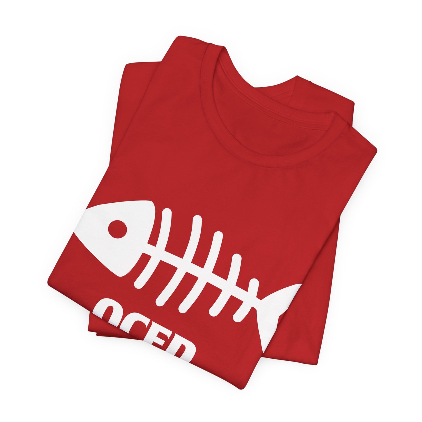 OCFD - Obsessive Compulsive Fishing Disorder - Unisex Jersey Short Sleeve Tee - 13936