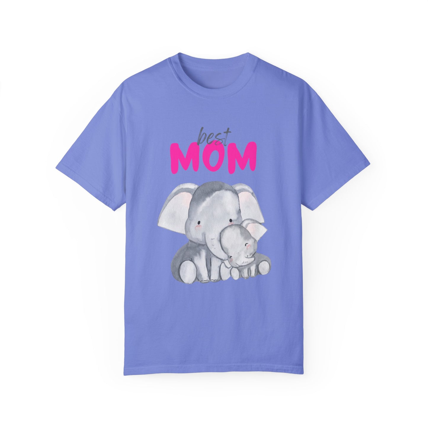 Best Mom Elephant Graphic T-Shirt for Mother's Day - 11820