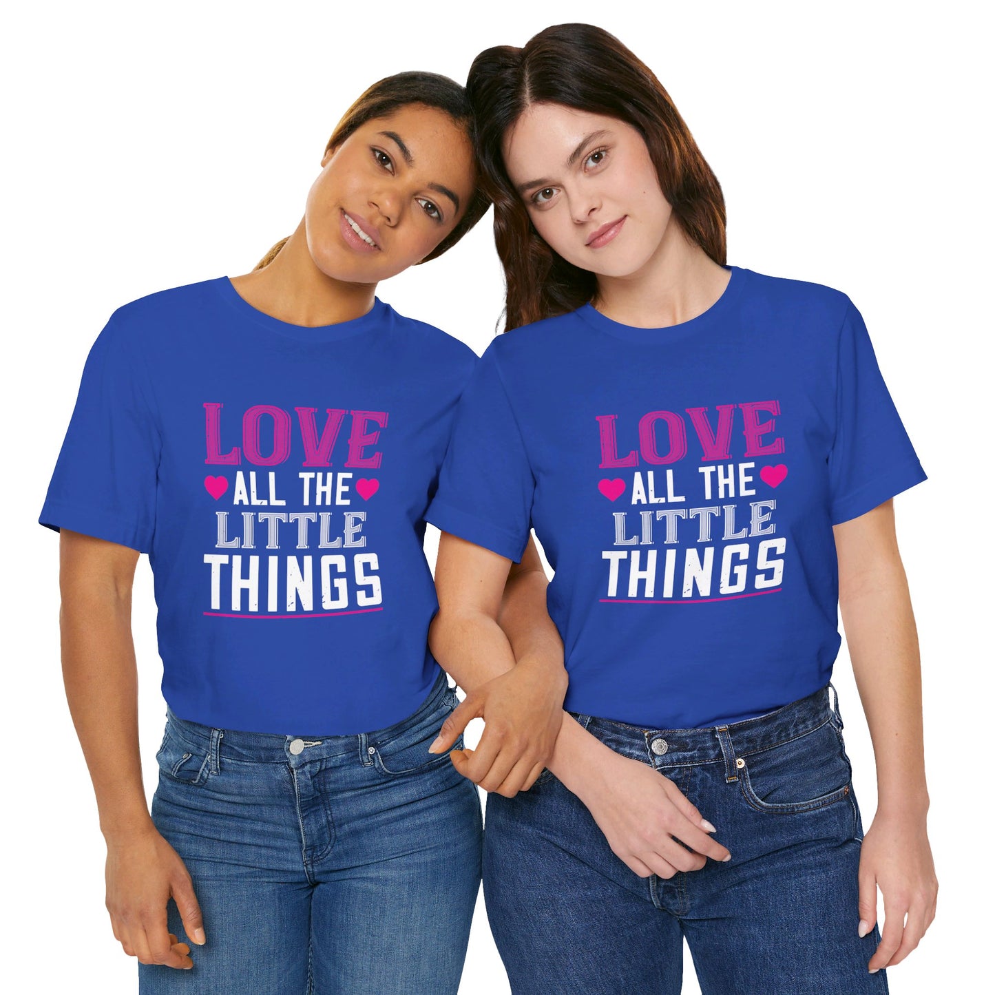 Love, All the Little Things - Unisex Jersey Short Sleeve Tee