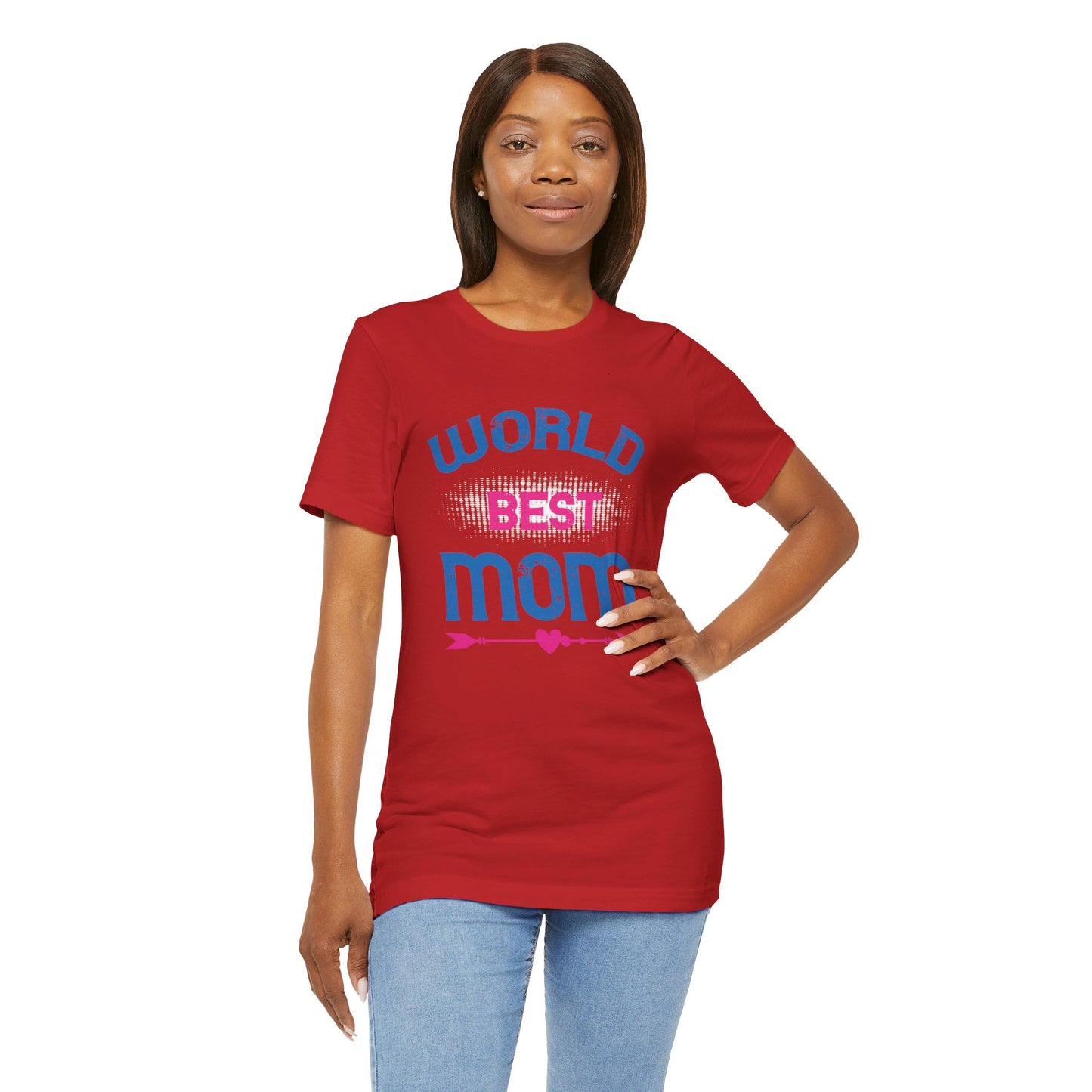 World's Best Mom - Unisex Jersey Short Sleeve Tee