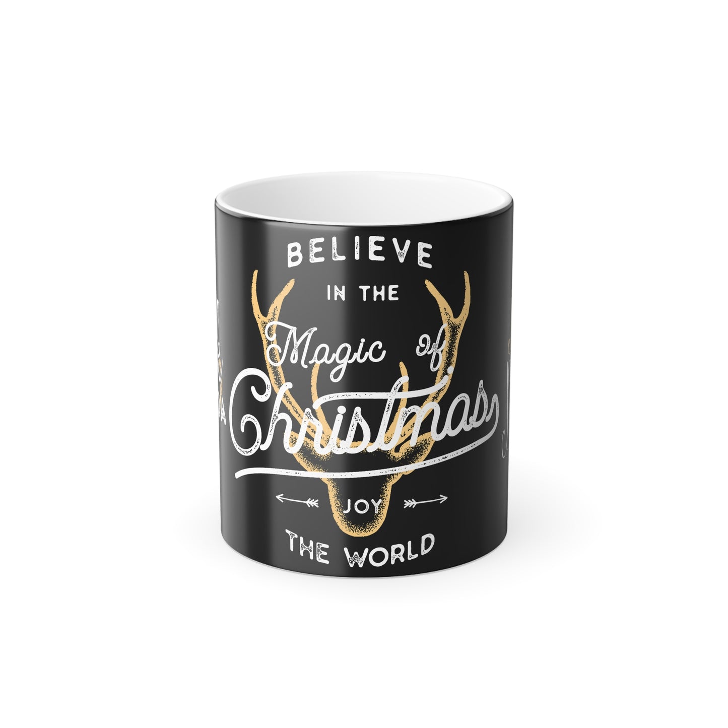 Believe In The Magic Of Christmas - Color Morphing Mug, 11oz