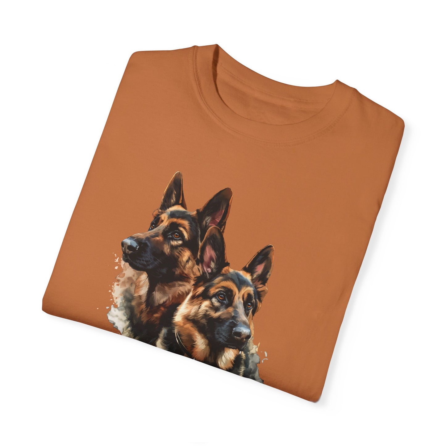 German Shepherds: Born to Protect  - Unisex Garment-Dyed T-shirt