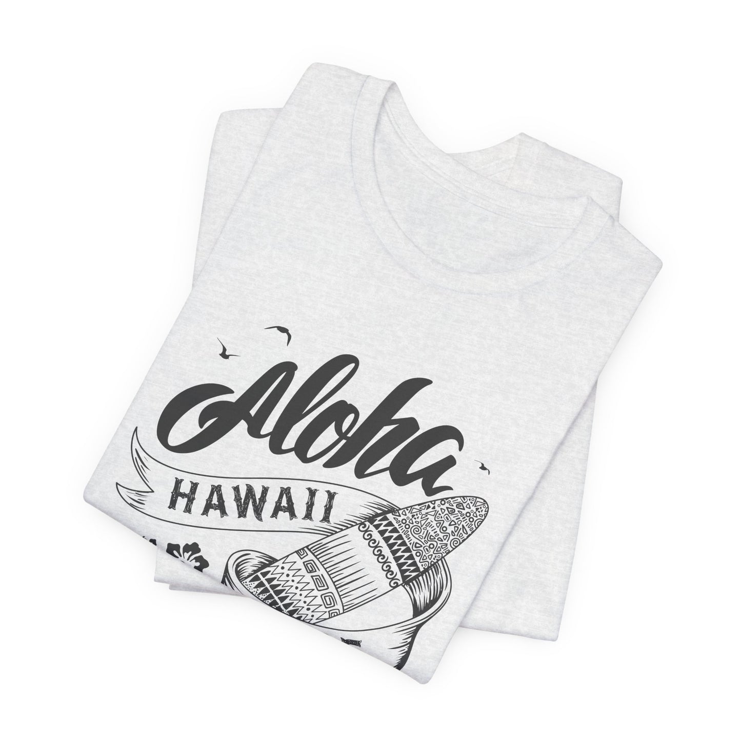 Aloha, Hawaii, Surf Rider - Unisex Jersey Short Sleeve Tee