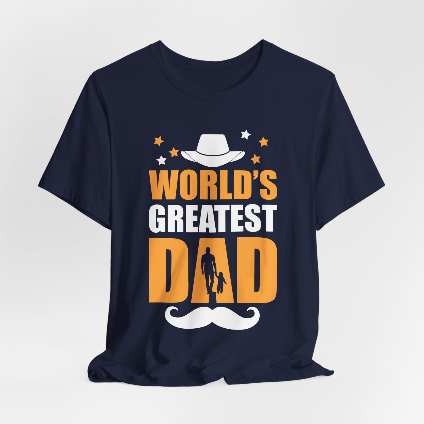 World's Greatest Dad - Unisex Jersey Short Sleeve Tee - 13740