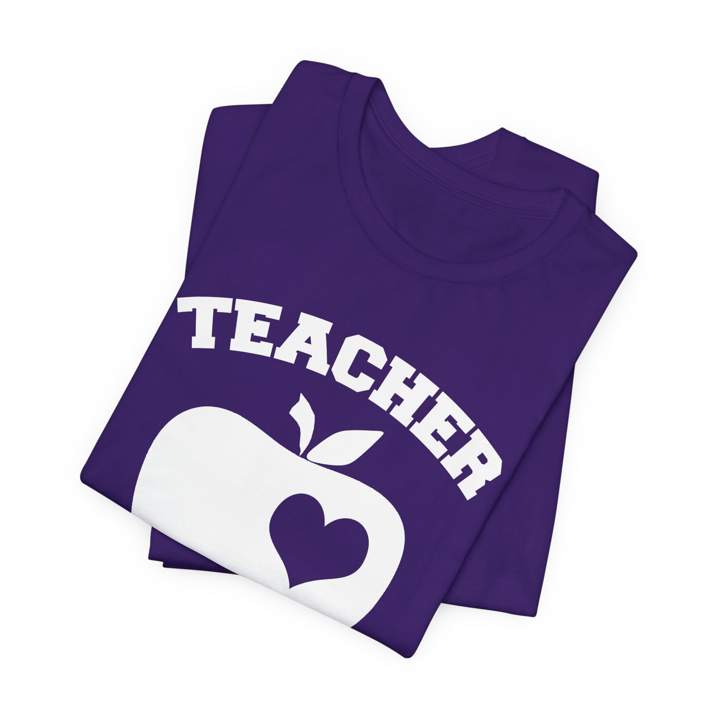 Teacher: It Takes A Big Heart To Help Shape Little Minds - Unisex Jersey Short Sleeve Tee - 13392