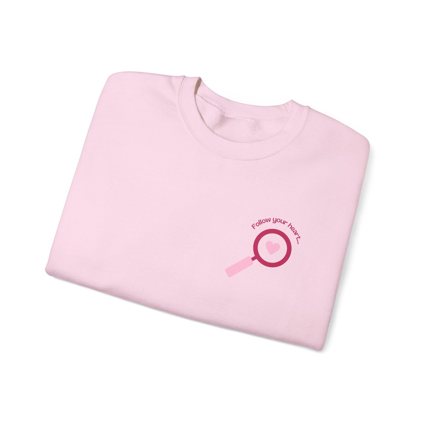 Follow Your Heart - Unisex Heavy Blend™ Crewneck Sweatshirt - 11621