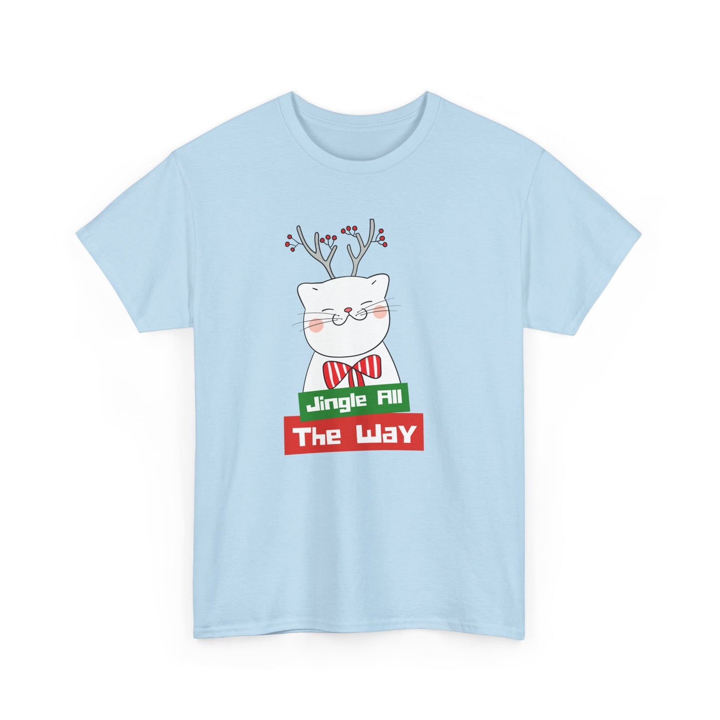 Jingle All the Way - Unisex Heavy Cotton Tee