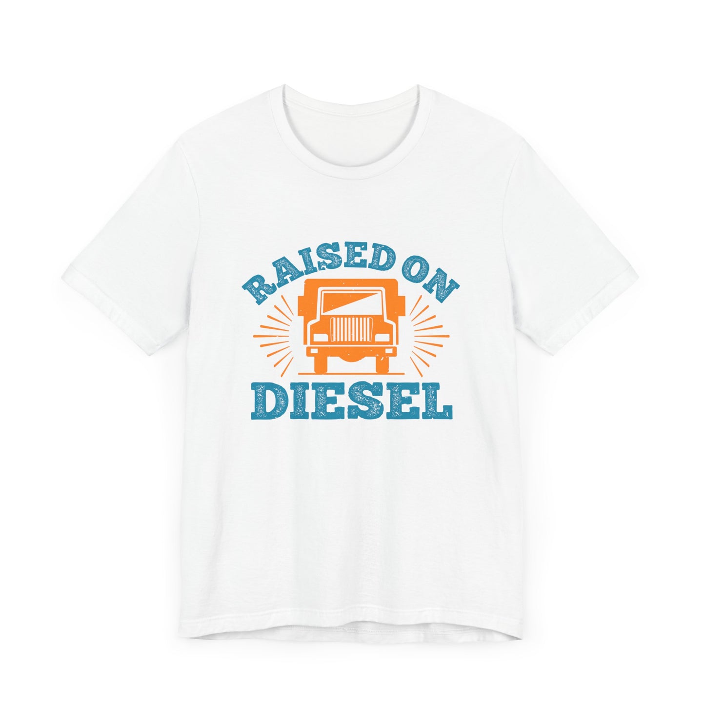 Raised On Diesel - Unisex Jersey Short Sleeve Tee - 11225