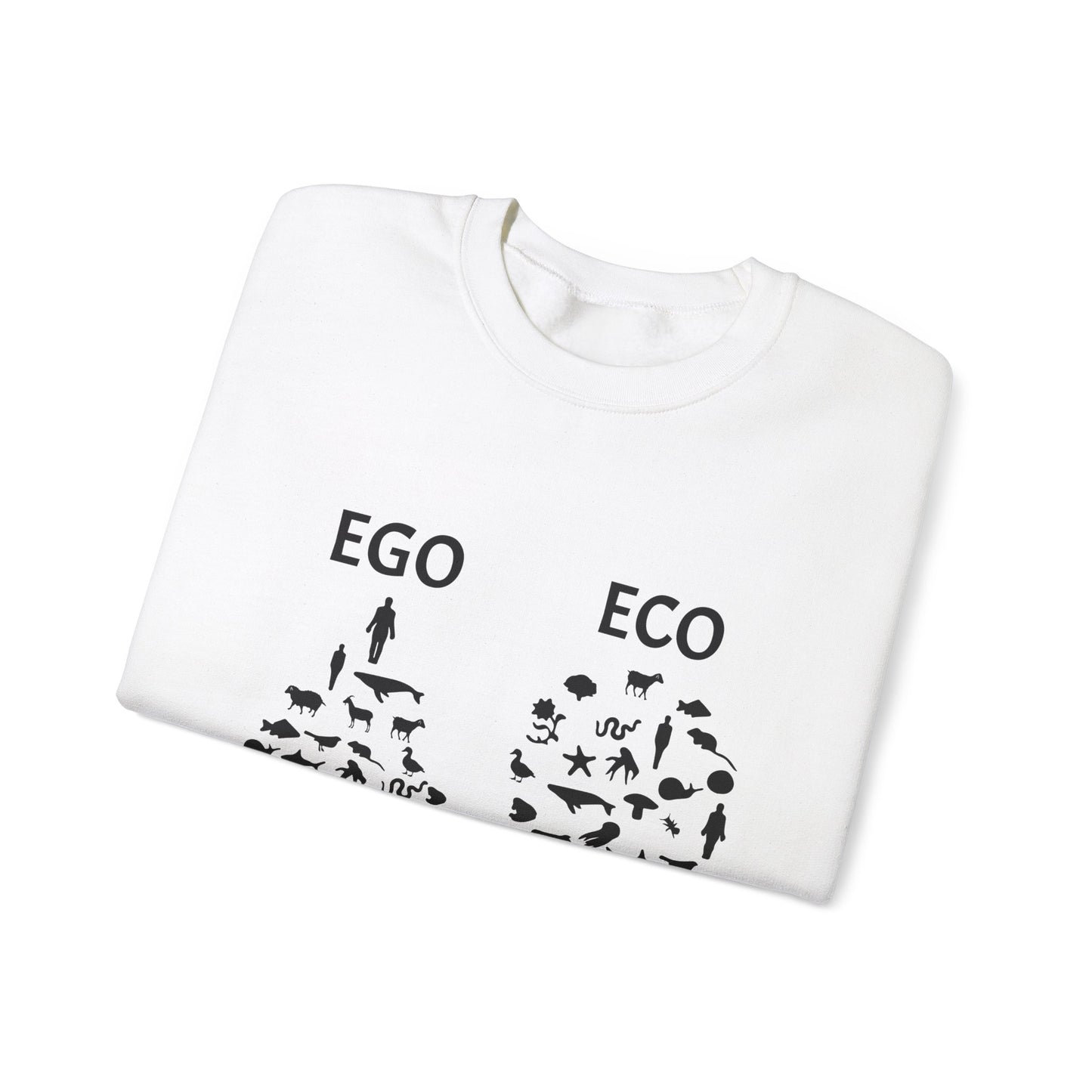 Ego VS Eco - Unisex Heavy Blend™ Crewneck Sweatshirt