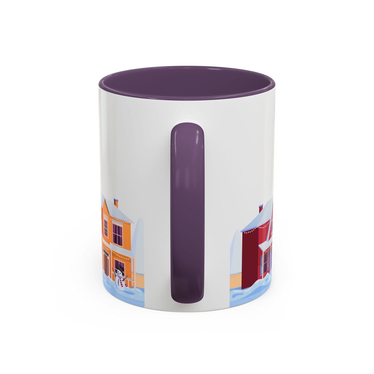 Winter Houses - Accent Coffee Mug (11, 15oz) - 10441